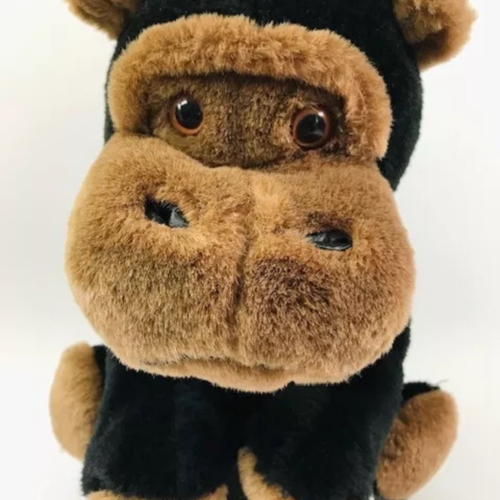 Golf club head cover. Gorilla/Monkey - Brown and Black